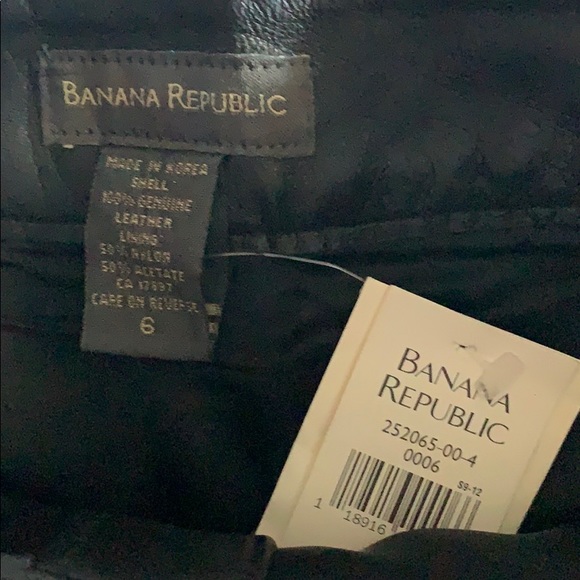 Banana Republic Leather skirt - Picture 5 of 11